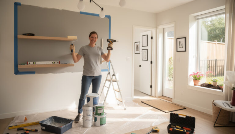 5 enkla renoveringar du kan göra själv på en enda helg