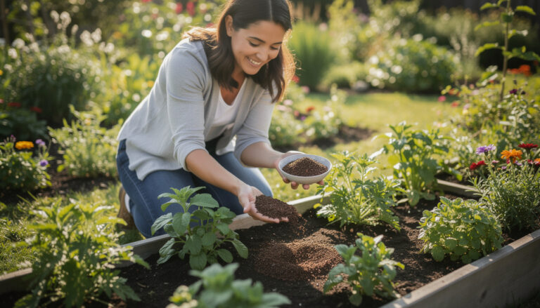 Du slänger fel! Spara kaffesumpen och använd den till detta i trädgården