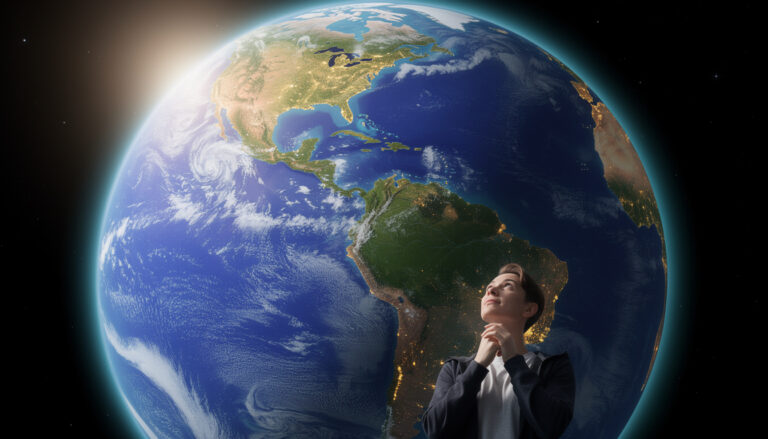 Sanningen bakom den virala bilden av jorden från rymden