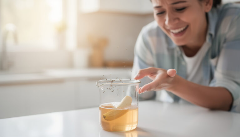 Bli av med bananflugorna för gott – med den här superenkla fällan