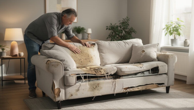 Checklista: 7 tecken på att det är dags att byta ut din soffa