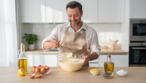 lär dig göra din egen lyxiga majonnäs på bara 2 minuter med eriks enkla och prisvärda recept. perfekt för alla som vill njuta av hemgjord smak snabbt och enkelt.