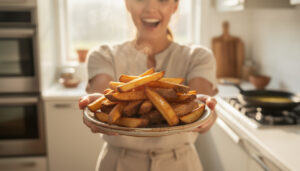 upptäck det hemliga hacket som gör dina klyftpotatisar extra krispiga, precis som på restaurang. enkelt tips för perfekt resultat varje gång!