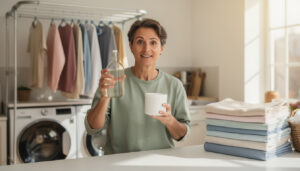 upptäck hemligheten bakom den perfekta tvätten med en ingrediens du redan har hemma. få strålande rena kläder enkelt och effektivt!
