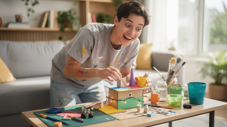 Så här skapar kreativa personer något oväntat hemma